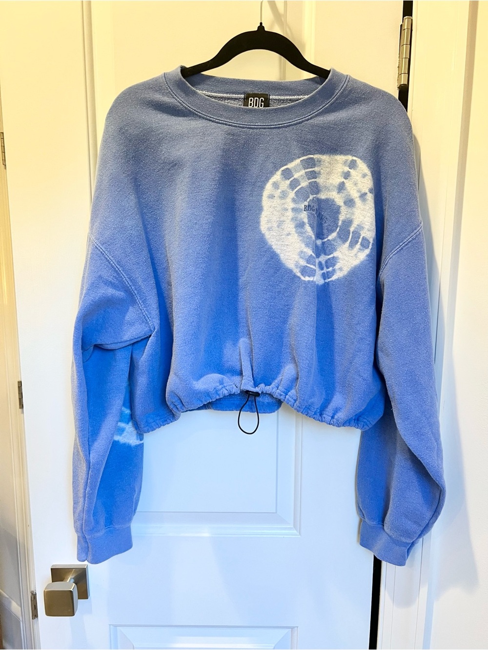 BDG Cropped Pullover Sweatshirt